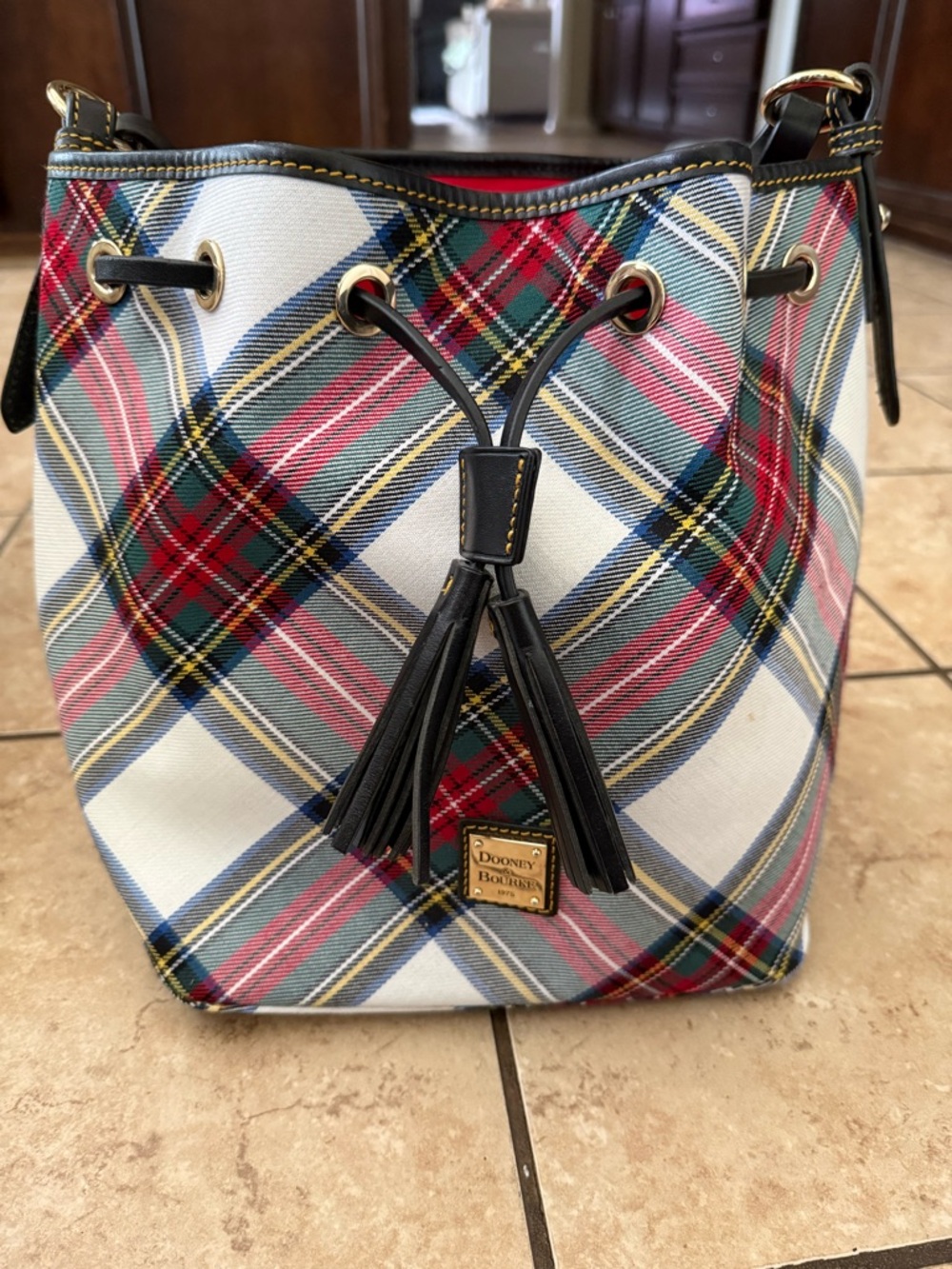 Dooney & Bourke Tasha Drawstring Purse Bag